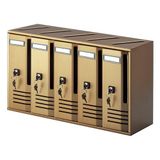 ALUBOX CUBO C5 BRONS BLOK