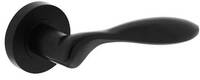 Intersteel Deurkruk George op rozet ø53x8mm mat zwart