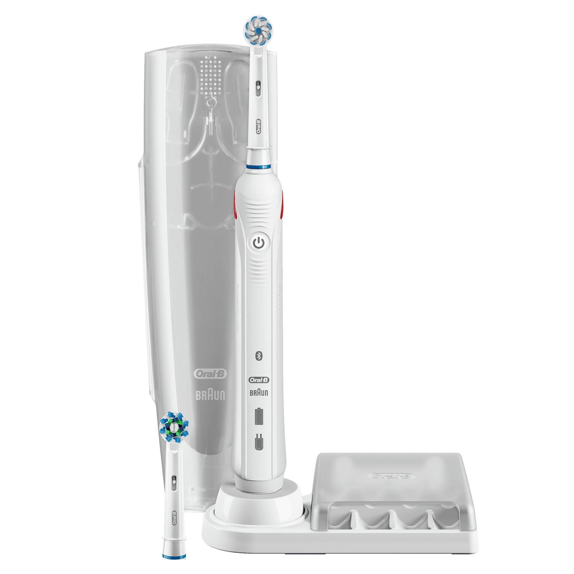 Oral-B Smart 4 4500S White Elektrische Tandenborstel + Reisetui