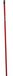 Vileda Stick-borstelstok Universeel - 130 cm - Rood