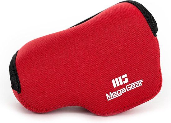 MegaGear Ultra Light Neoprene Camera Case for Sony NEX5, NEX5N, NEX5R with 16-50 Lens - Red