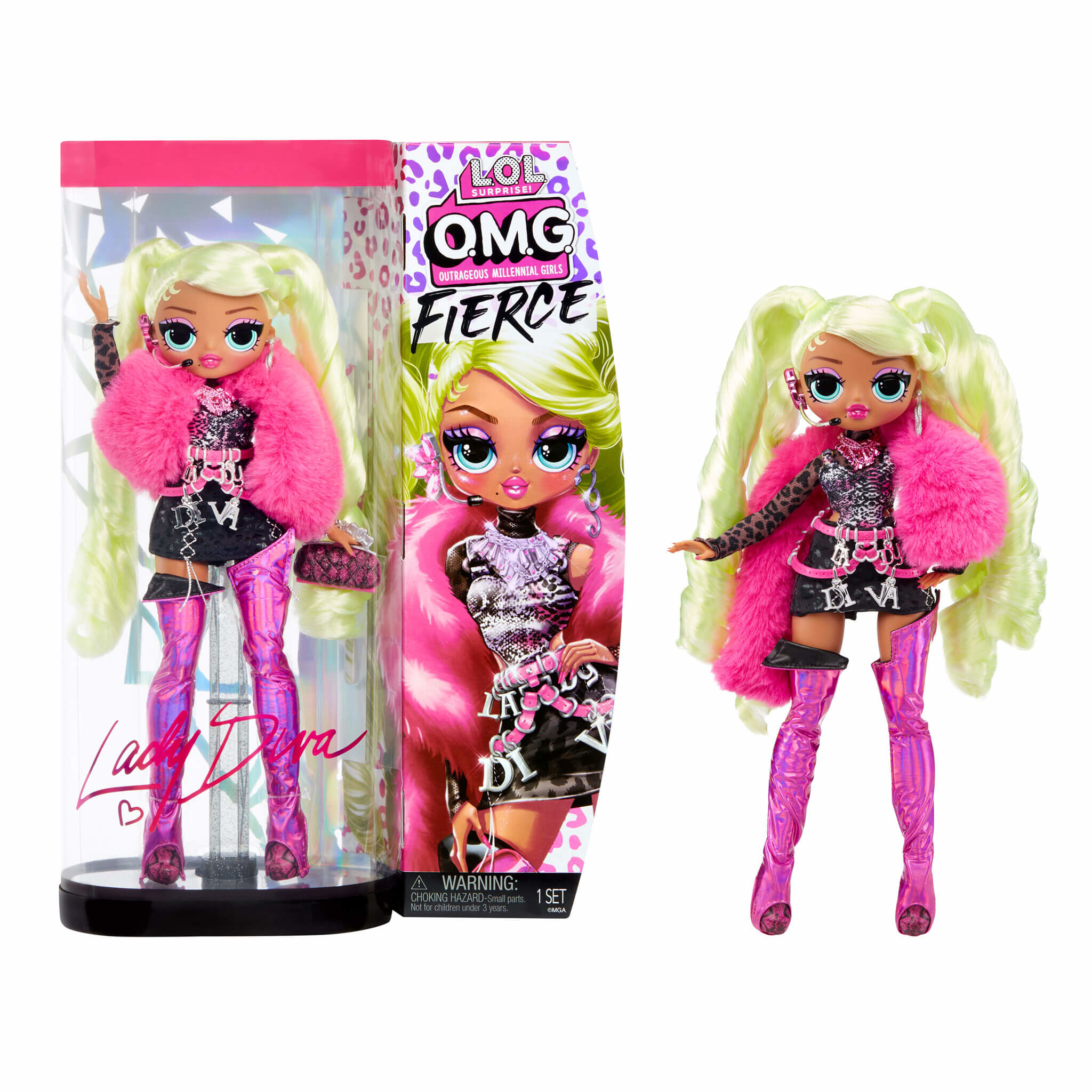 MGA Entertainment L.O.L. Surprise! 707 OMG Fierce-poppen - Lady Diva