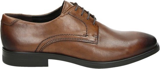 ECCO Veterschoen Cognac - Heren - Maat 44