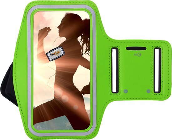 pearlycase Sportarmband Hardloopband Groen voor Apple iPhone X