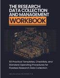 The Libri GmbH The Research Data Collection and Management Workbook Paperback