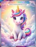 Unicorns Coloring Book: Magical Unicorn Adventures to Color | 85 Fun Pages for Kids Ages 3-8