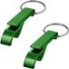 Merkloos / Sans marque Pf Concept International Bv 4x Flesopener sleutelhanger - groen - opener
