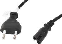 Lanberg Stroomkabel Voor Radio En Tv 1,8M Iec C7 Universeel