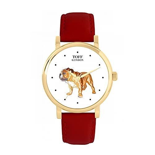 Toff London Engelse Bulldog Hondenhorloge