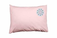 Bona Basics, Decoratieve kussenhoes, Huisdecoratie, voor bank, cafetaria, Afmeting: 50x35 cm, Kleur: Lichtroze