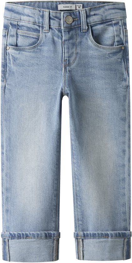 NAME IT NMFROSE STRAIGHT FOLD JEANS 4224-AZ NOOS - Meisjes - Jeans - Maat 110
