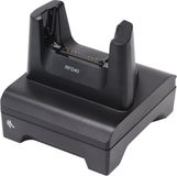 Zebra CRD1S0T-RFD49-UNIV-CHG-1R oplader voor mobiele apparatuur RFID-lezer Zwart AC Binnen