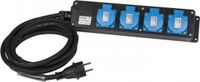Hilec Professionele verdeelstekker - 4-voudig - 1.5M - IP44