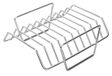 Inox Rib Rack pour BBQ et Grill