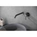 Wiesbaden Ribbd Eenhendel Wastafelkraan met Coldstart - Inbouw Compleet - Gunmetal
