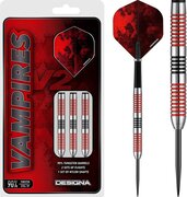 DESIGN Designa Darts Vampires V2 Black & Red M2 25 gram