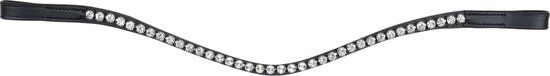 Waldhausen X-LINE frontalriem GLAM Zwart-zilver