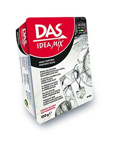 Fila 3420 05 De Idea Mix modelleermassa, portoro zwart, 12,1 x 4,2 x 9,7 cm
