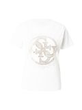 GUESS Shirt zilver / wit