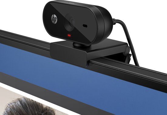HP 325 FHD Webcam - Zwart