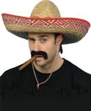 Smiffys 4x stuks mexicaanse sombrero hoed verkleedaccessoire voor volwassenen
