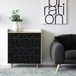 Stickers Braga Stickers voor meubels voor woonkamer en keuken – wandtattoo, terrazzo Braga meubels – muursticker Azulejos – zelfklevend, meubelstuk, badkamer, 40 x 60 cm