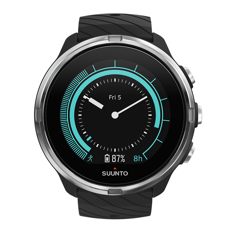 Suunto 9 zwart, wit