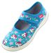 BECK Ballerina's 'Unicorn' turquoise / rosa / donkerroze / wit