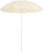 vidaXL Parasol met stalen paal 180 cm zandkleurig