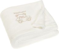 Playshoes Fleece deken voor kinderen 75x100cm - Beer - Wit