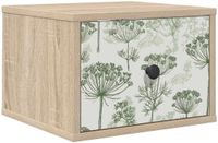 vidaXL Wandkastje GOTHA Sonoma Eiken 36 x 33 x 25 cm