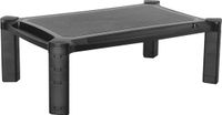 OEM Shenzhen Haorui Industrial Technology Co., Ltd. Modulaire Monitorstandaard met Organisator - Verhoog je Beeldscherm, Zwart