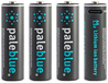 Pale Blue Earth Pale Blue AA USB-C Rechargeable Batteries (4-Pack) - Lithium-Ion - 1700mAh