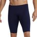TYR Durafast Elite Solid Jammer badpak voor heren, marineblauw/logo, 38