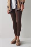 Next - Dames - Lange legging - Chocolate Brown