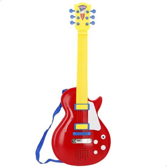 Bontempi Electronic Rock 56cm Gitaar Rood