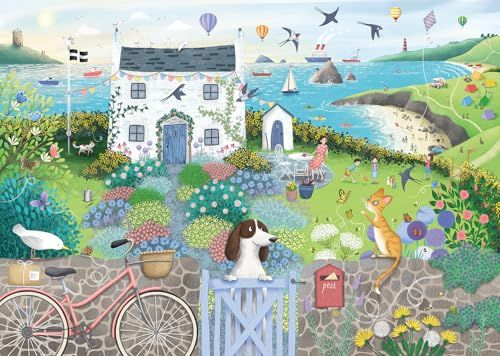 Ravensburger Coastal Cottage 1000 Piece Puzzle