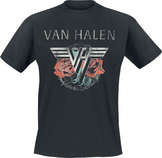 Van Halen Tour 1984 Heren T-shirt - zwart - 3XL