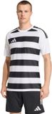 adidas teamwear adidas Heren Hooped 26 Jersey Wit-Zwart - Maat S