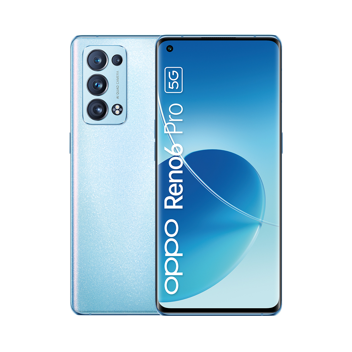 OPPO Reno 6 Pro / 256 GB / Arctic Blue Prijzen vergelijken