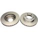Quaro Lot De 2 Disques De Frein Qd2993 Freightliner 2e0615301 9064210012