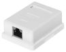NETRACK Complete set voor het aansluiten van een RJ45 8p8c FTP Cat. 6 netwerkconnector, geschikt voor gebruik met LSA-klemmen en Netrack