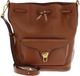 Coccinelle Leren schoudertas Beat Generatio Bucket Bag Cognac bruine
