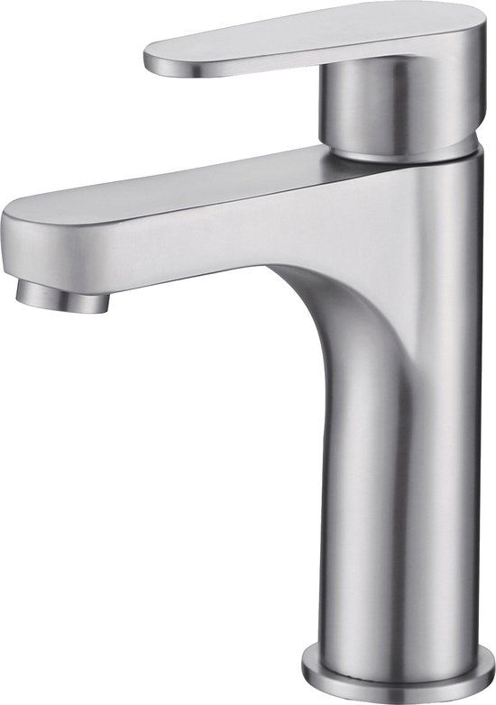 Allibert Canggu Wastafelmengkraan - Zonder waste of ketting - Opbouw - 10 jaar garantie
