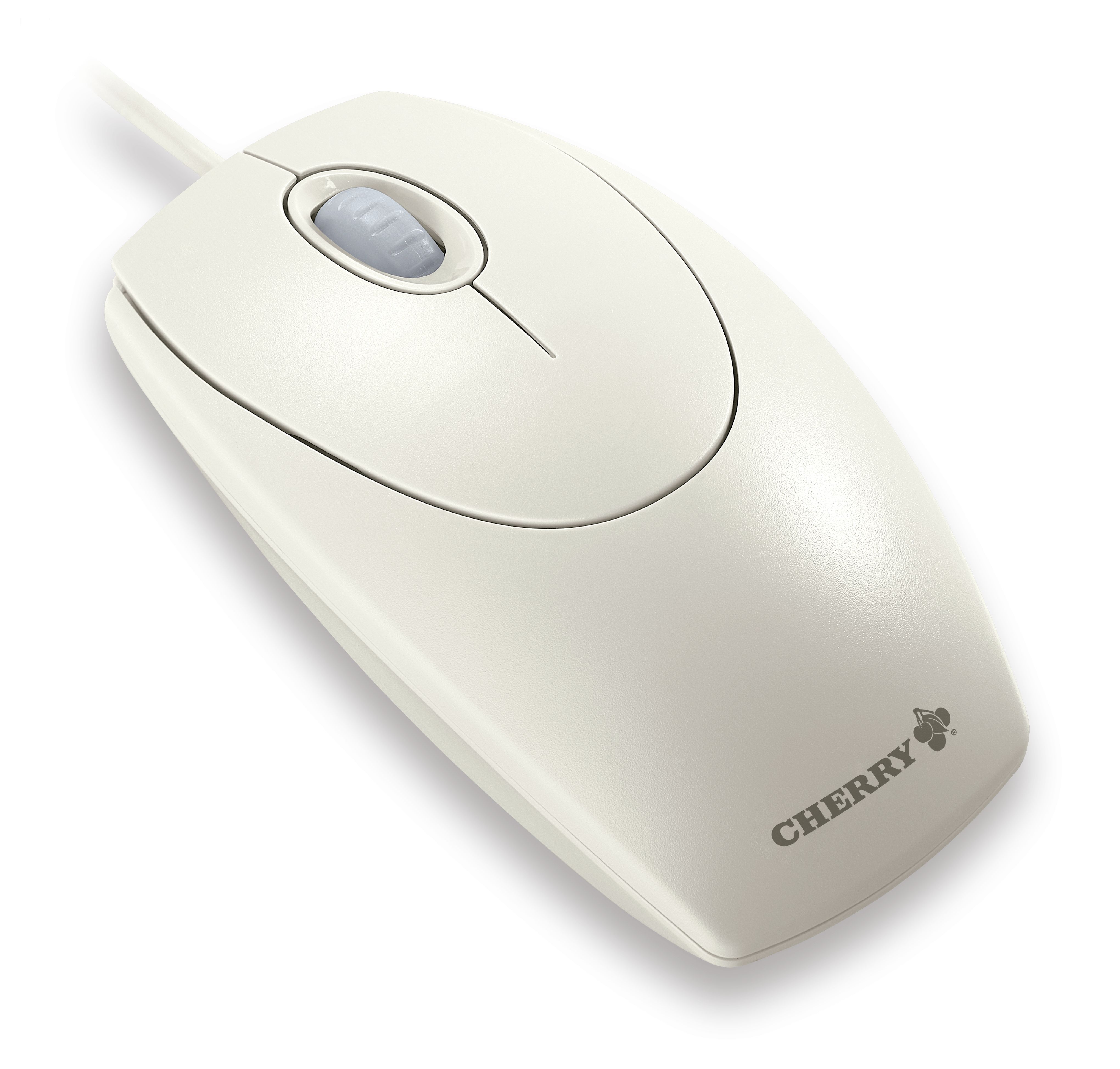 CHERRY M-5400 - Office Mouse - Ambidextrous - USB Type-A + PS/2 - 1000 DPI - Grey