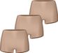 Ten Cate 3-pack Secrets dames boxershort 30178 - L - beige