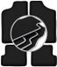 Wielganizator CARLUX-SILVER automatten voor: Fiat Cinquecento hatchback (1991-1998)