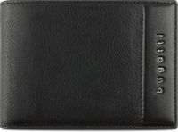 Bugatti Nome Portemonnee RFID-bescherming Leer 12.5 cm - Zwart