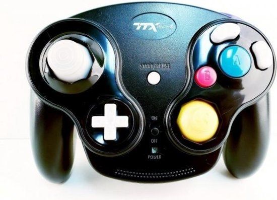 TTX Tech Wavedash Wireless Gamecube Controller - Black