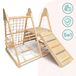 Aire de jeux pour enfants - Tour de jeux XXL avec toboggan et balançoire - Jeu 5 en 1 en plastique - Développement moteur Montessori - pour enfants de 3-6 ans